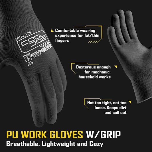 Pvc Fully Coated Gloves Knit