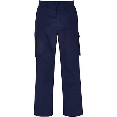 Cargo Trousers Navy Short Leg