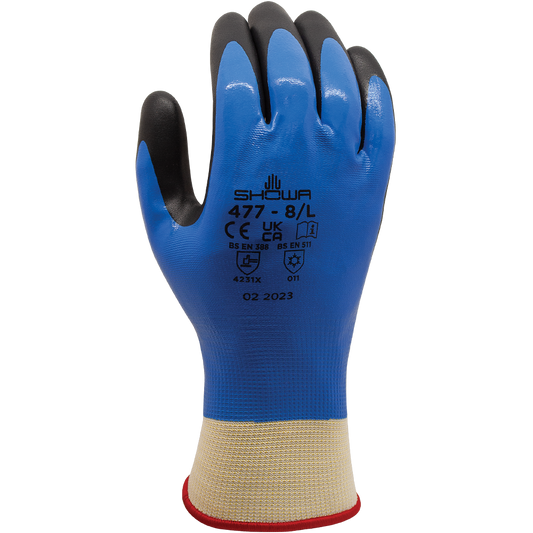 Showa 477 Nitrile Foam Coated