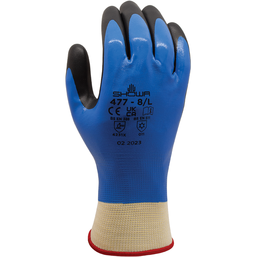 Showa 477 Nitrile Foam Coated