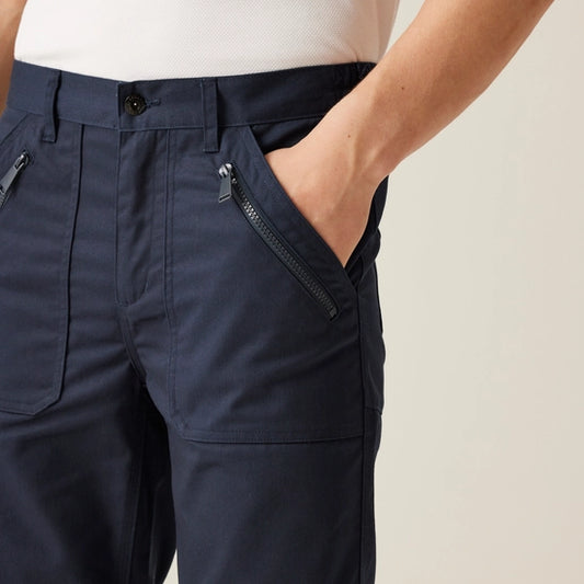 Mens Action Trouser Navy Short
