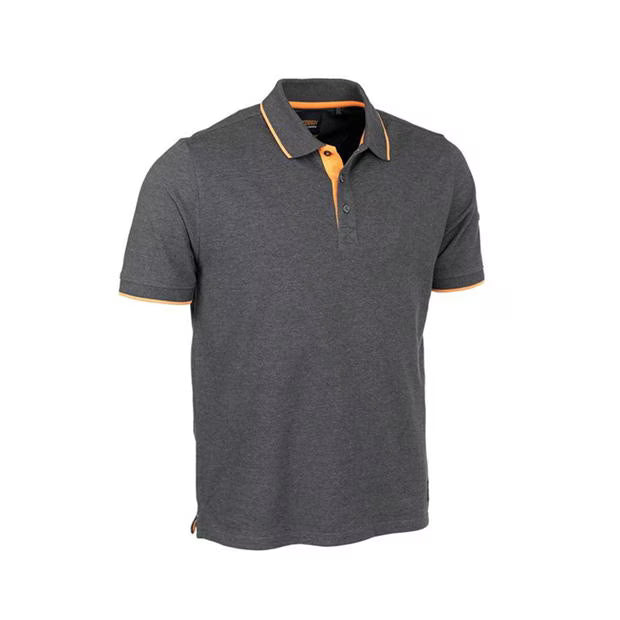 Grey Polo T shirt- Worktough