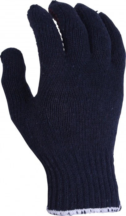 Mixed Fibre Glove Blue
