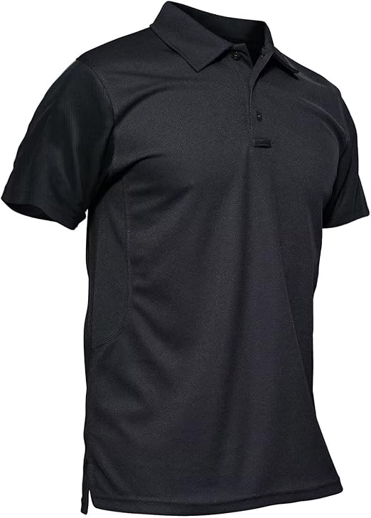 Black L/S Polo+Emb The Dales Market L/C
