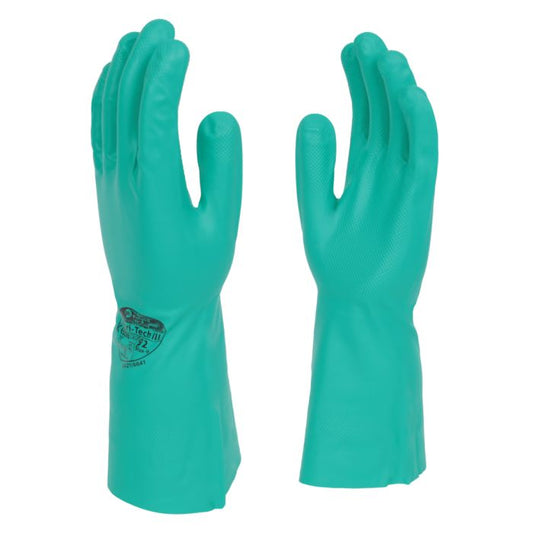 Nitri-Tech Green Flocklined