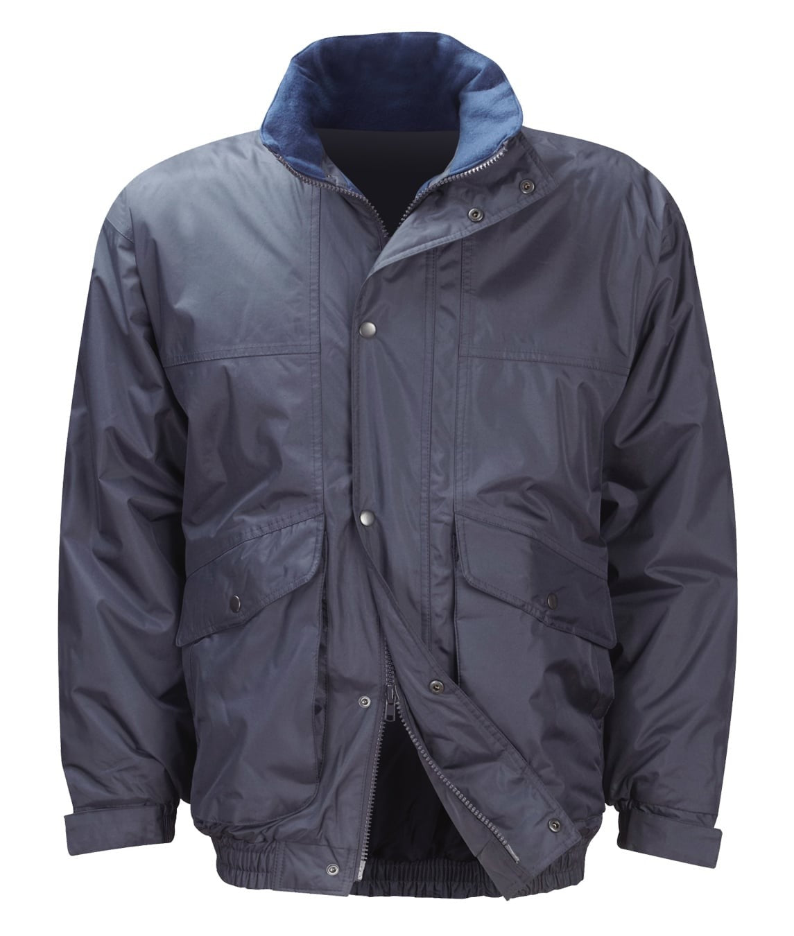 Courier Bomber Jacket Navy -