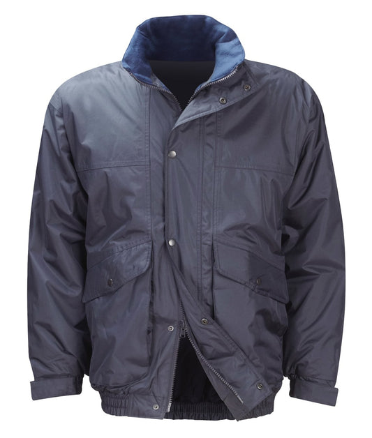 Courier Bomber Jacket Navy -