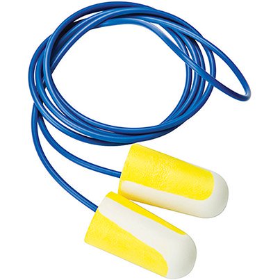304L Corded Foam Earplugs (Box of 100)