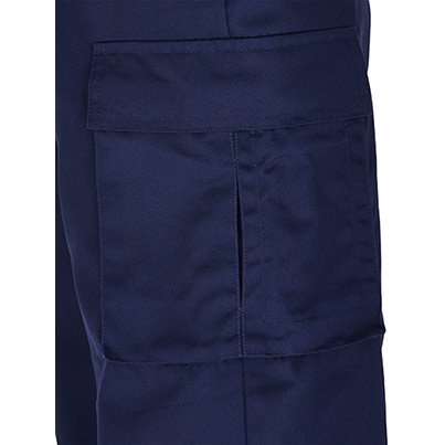 Cargo Trousers Navy Short Leg
