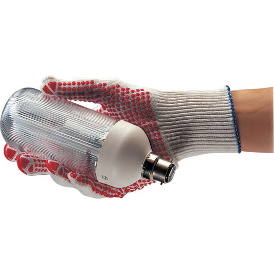 Inspec Grip Red Dot White