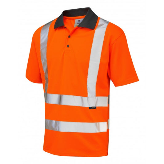 Hi-Vis Orange Polo T-shirt