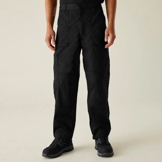 Mens Action Trouser Black Reg