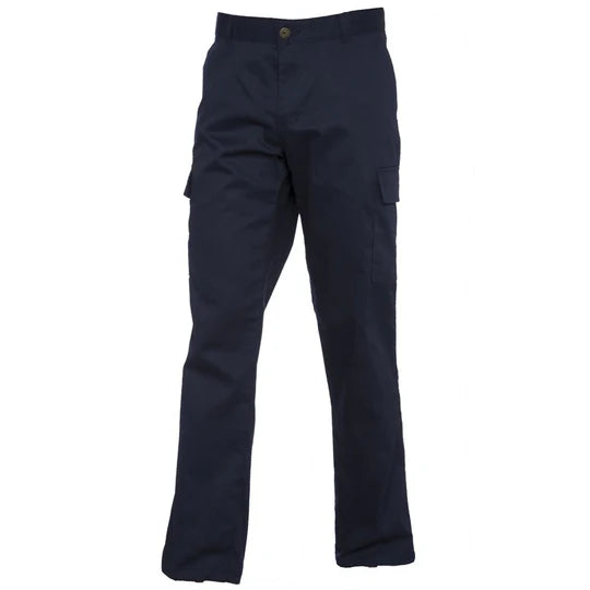Ladies Cargo Trous Navy Reg