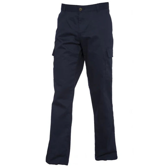 Ladies Cargo Trous Navy Reg