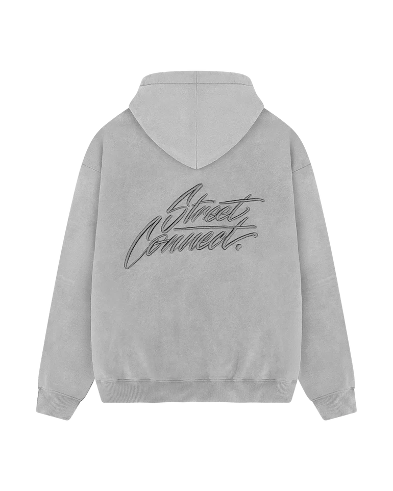Classic Sweatshirt Charcoal Emb Nisa L/C