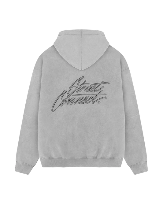 Classic Sweatshirt Charcoal Emb Nisa L/C