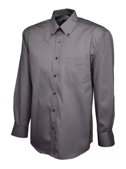 Pinpoint Oxford Shirt Charcoal